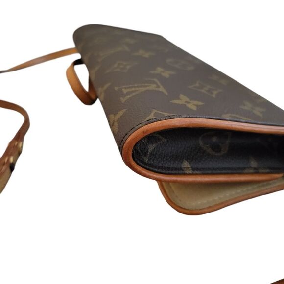 Louis Vuitton Monogram Pochette Twin GM Crossbody Bag Shoulder Bag Handbag - Picture 6 of 13